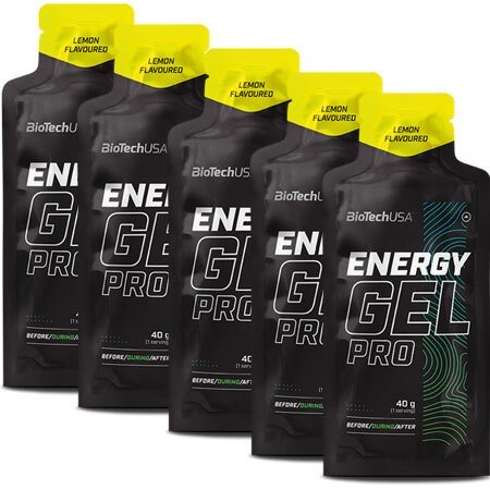 Energy Gel Pro, Lemon - 12 x 40g - Default Title - Endurance at MySupplementShop by BioTechUSA