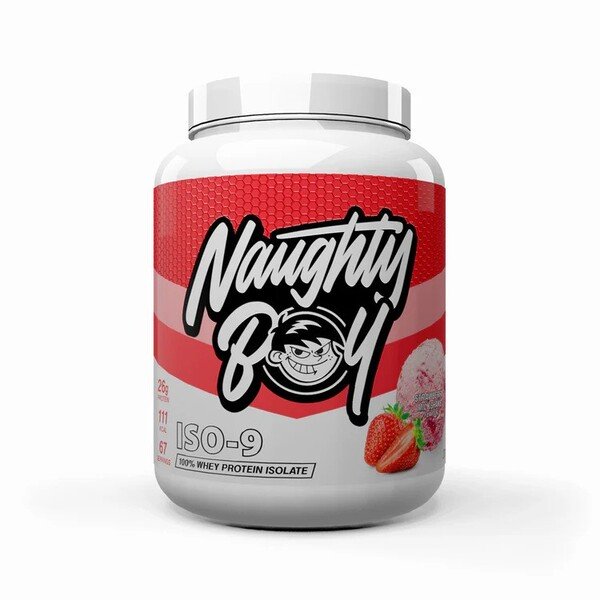 Iso-9, Strawberry Milkshake - 2010g - Default Title - Protein at MySupplementShop by Naughty Boy