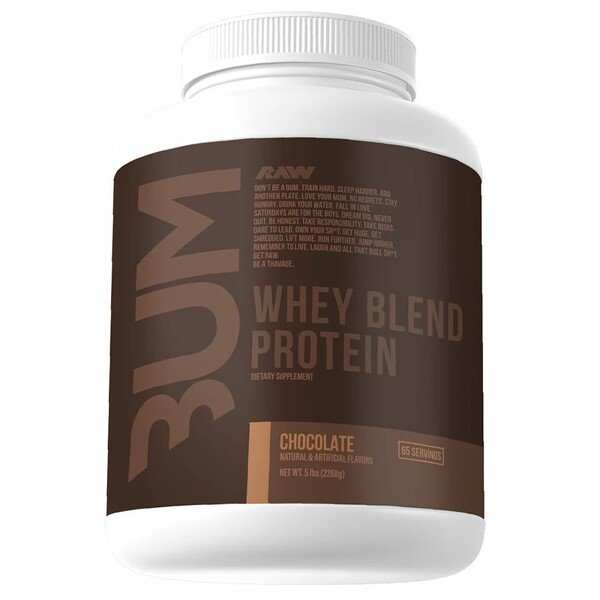 Raw Nutrition CBUM Whey Protein Blend 2268g - Chocolate - Protein at MySupplementShop by Raw Nutrition