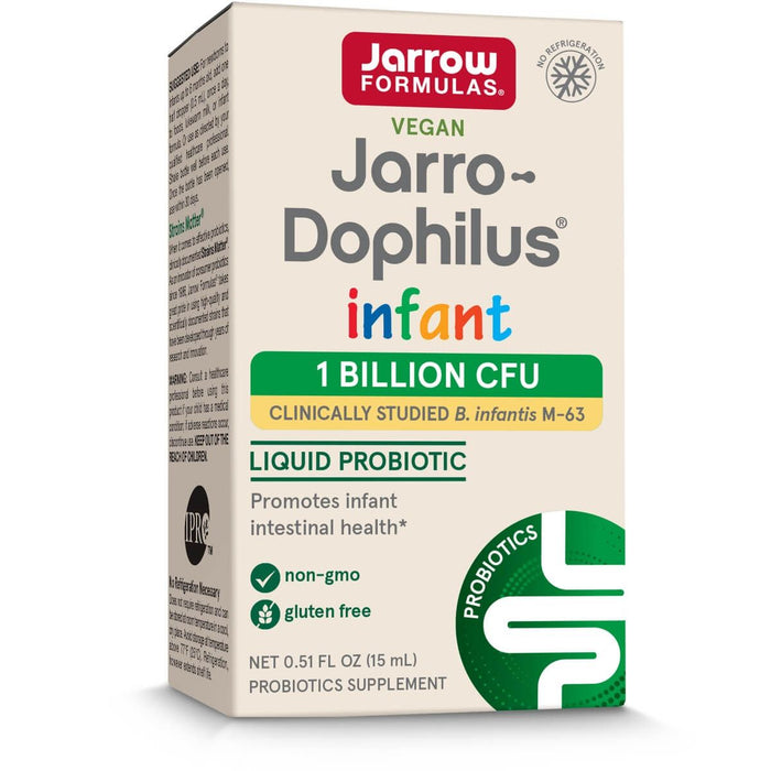 Jarrow Formulas Jarro-Dophilus Infant (Probiotic Drops) 1 Billion CFU 15ml - Health and Wellbeing at MySupplementShop by Jarrow Formulas