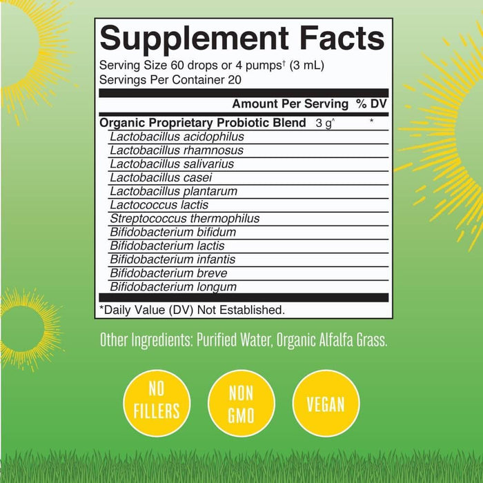 MaryRuth's Probiotic Drops (Unflavoured) 60ml, 2 oz | Premium Supplements at MYSUPPLEMENTSHOP