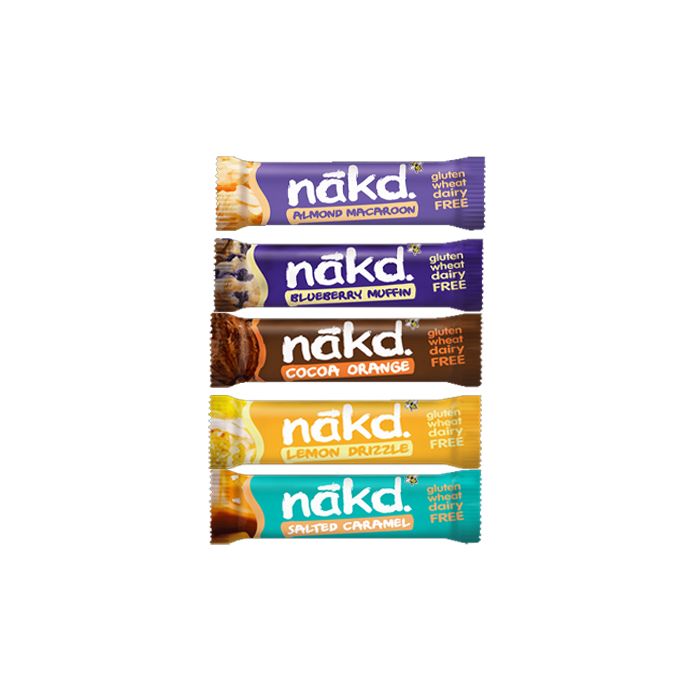 Nakd Nudies - 35g x 18 - Fruit & Nut Bars at MySupplementShop by Nakd