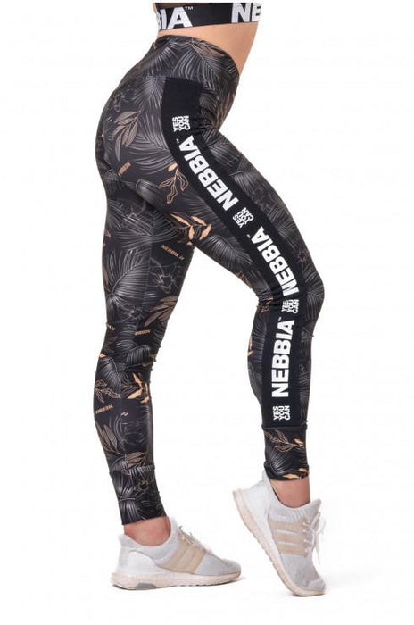 Nebbia High-Waist Performance Leggings 567- Volcanic Black - Leggings at MySupplementShop by Nebbia