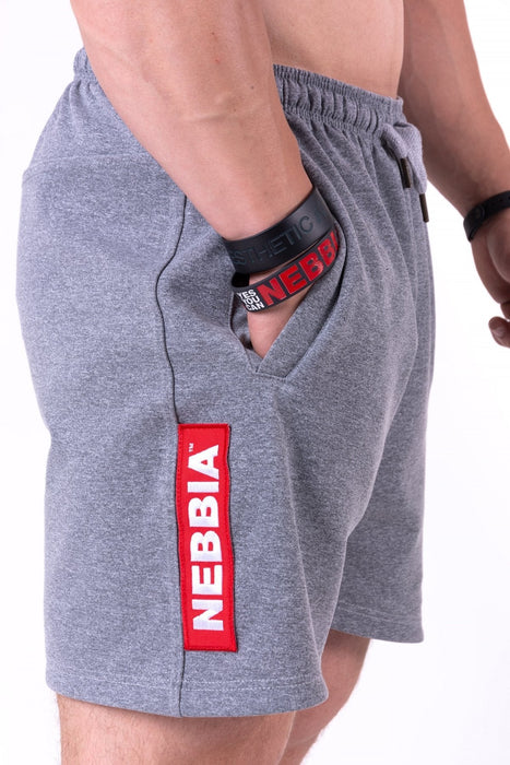 Nebbia Red Label Shorts 152 - Grey - Medium - Shorts at MySupplementShop by Nebbia