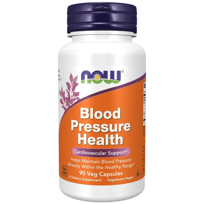 NOW Foods Blood Pressure Health 90 Veg Capsules - Health and Wellbeing at MySupplementShop by NOW Foods