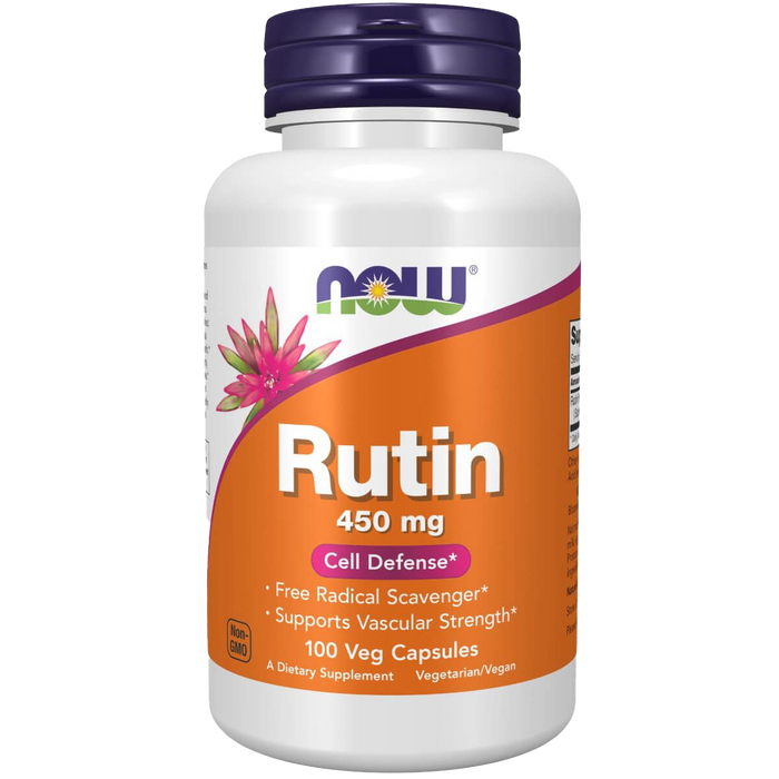 NOW Foods Rutin, 450 mg – 100 Kapseln