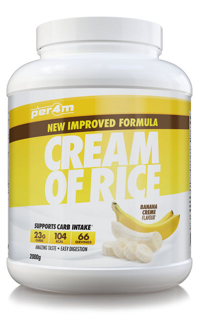 Per4m Cream of Rice 2kg - Banana Cream - Cream Of Rice at MySupplementShop by Per4m