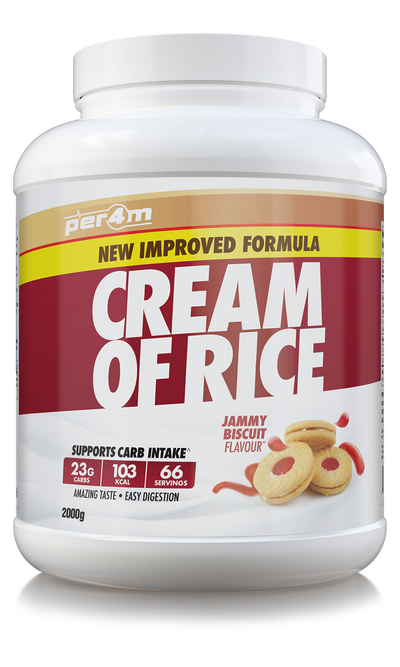 Per4m Cream of Rice 2kg - Jammy Biscuit - Cream Of Rice at MySupplementShop by PER4M Nutrition