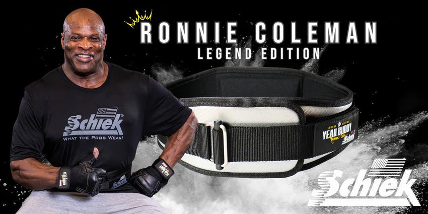 Schiek Model RCCF4004 Ronnie Coleman Limited Edition YEAH BUDDY! Carbon Fiber Weightlifting Belt
