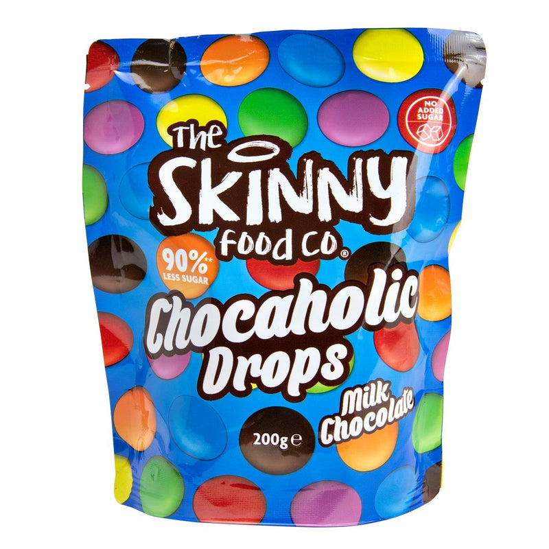 The Skinny Food Co Chocaholic Drop Share Bag 200g Chocolate