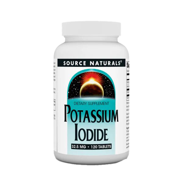 Source Naturals Potassium Iodide 32.5mg 120 Tablets