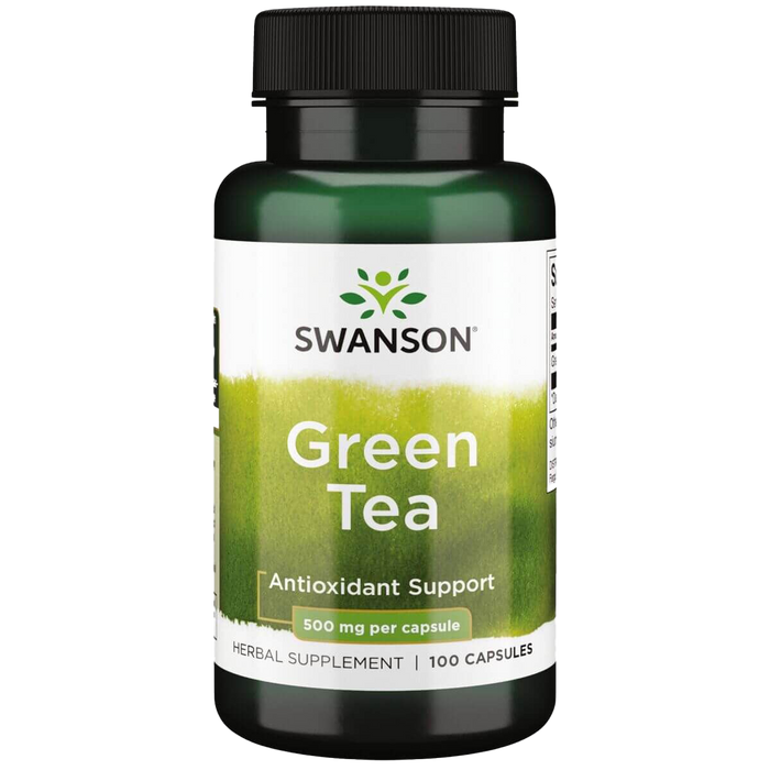 Swanson Green Tea 500 mg 100 Capsules