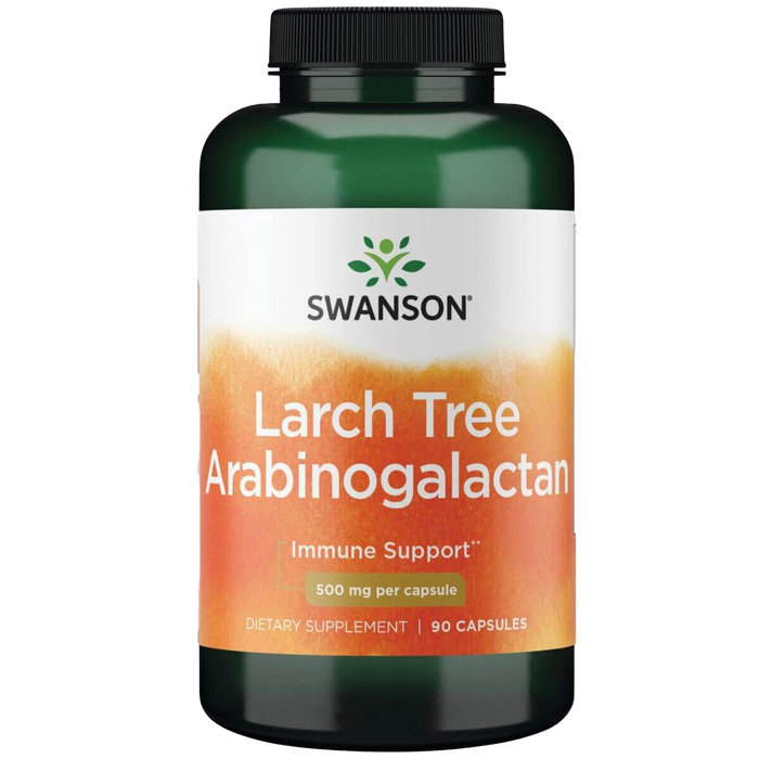 Swanson Larch Tree Arabinogalactan 500 mg 90 Capsules