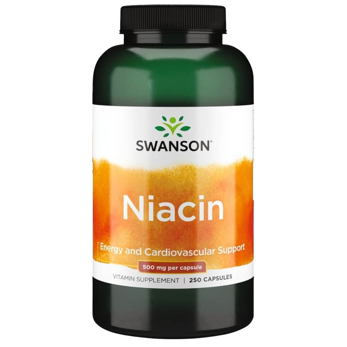 Swanson Niacin 500mg 250 Capsules