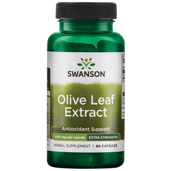 Swanson Olive Leaf Extract 750 mg 60 Capsules