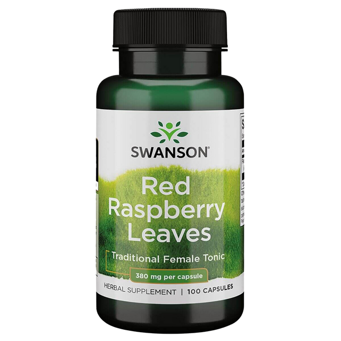 Swanson Red Raspberry Leaves 380 mg 100 Capsules