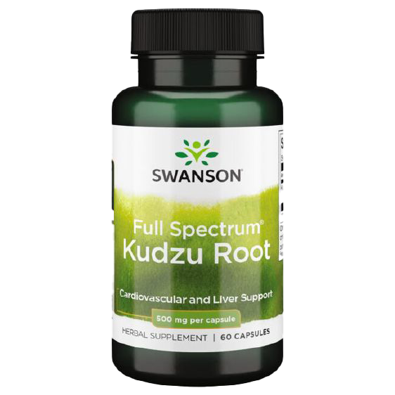 Swanson Kudzu-Wurzel, 500 mg – 60 Kapseln