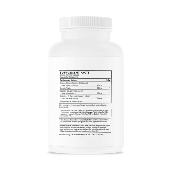Thorne Research Pepti-Guard 120 Capsules | Premium Supplements at MYSUPPLEMENTSHOP