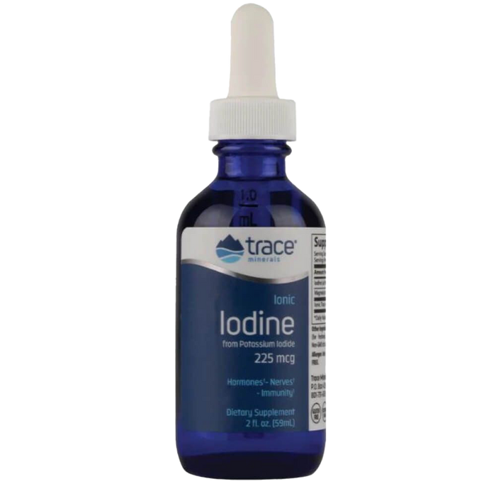 Trace Minerals Ionic Iodine from Potassium Iodide 225mcg 2 fl oz (59 ml)