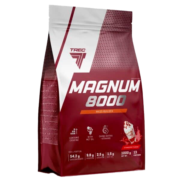 Trec Nutrition Magnum 8000, Erdbeere – 1000 Gramm