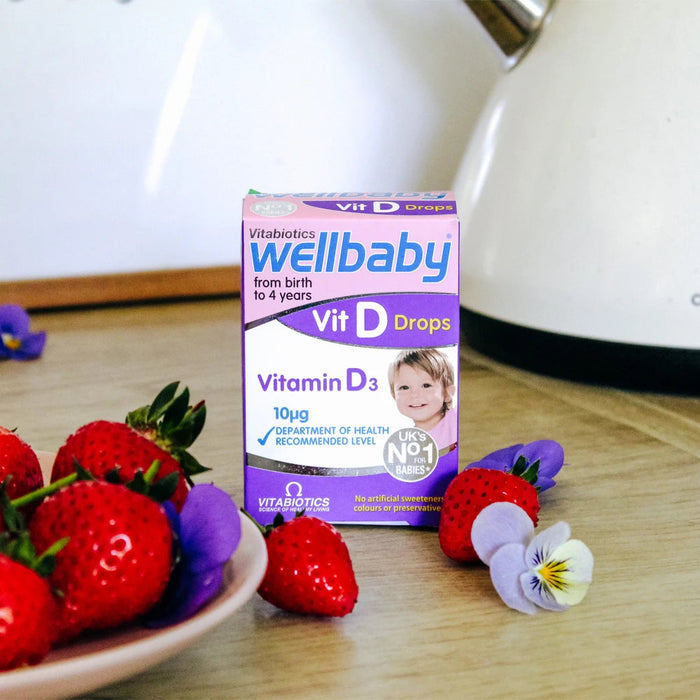 Vitabiotics Wellbaby Vitamin D Drops - 30ml