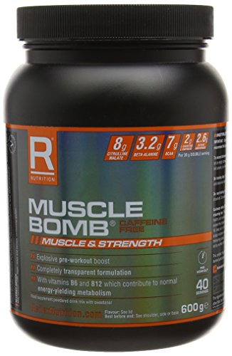 Reflex Nutrition Muscle Bomb Non Caffeine 600g  Fruit Punch | High-Quality Sports Nutrition | MySupplementShop.co.uk