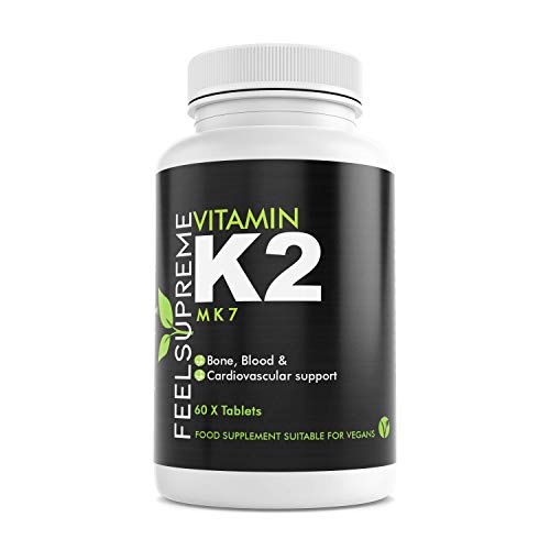 Feel Supreme Vitamin K2 (MK7) 60Caps | High-Quality Sports Nutrition | MySupplementShop.co.uk