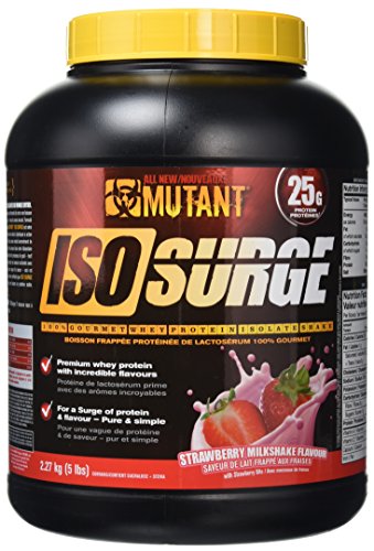 Mutant Iso Surge 2.27kg Strawberry Milkshake - Protein at MySupplementShop by Mutant