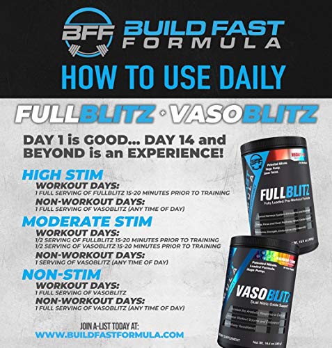 Build Fast Formula Vaso Blitz 465g Fruit Punch | High-Quality Sports Nutrition | MySupplementShop.co.uk