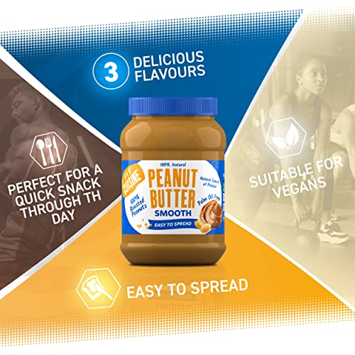 Fit Cuisine Applied Nutrition Peanut Butter 350g Chocolate | High-Quality Peanut Spread | MySupplementShop.co.uk