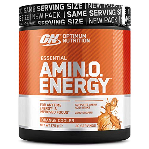Optimum Nutrition Amino Energy Drink Orange Cooler 270g - Sports Nutrition at MySupplementShop by Optimum Nutrition