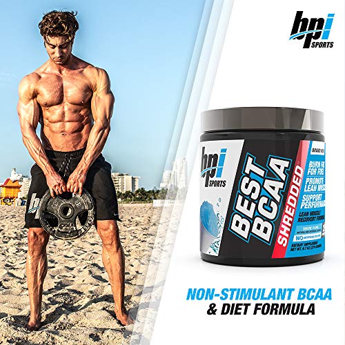 Bpi Sports Best BCAA Shredded Supplement Snow Cone | High-Quality Amino Acids and BCAAs | MySupplementShop.co.uk