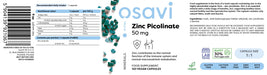 Osavi Zinc Picolinate, 50mg - 120 vegan caps | High-Quality Zinc | MySupplementShop.co.uk