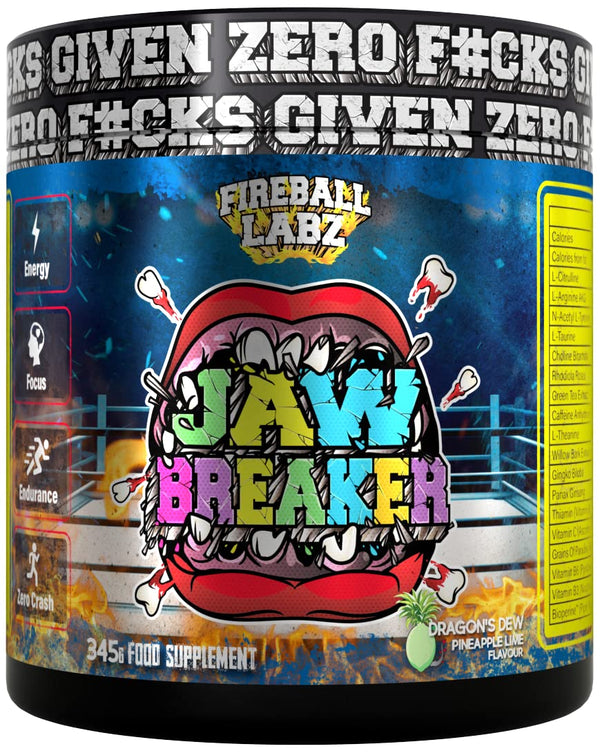 Fireball Labz Jaw Breaker 345g | High-Quality Supplements | MySupplementShop.co.uk