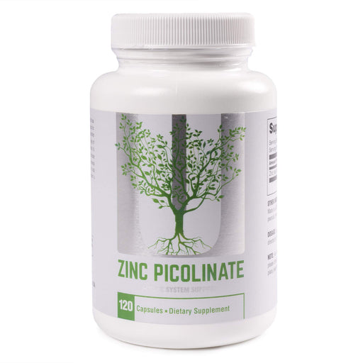 Universal Nutrition Zinc Picolinate - 120 caps | High-Quality Health and Wellbeing | MySupplementShop.co.uk