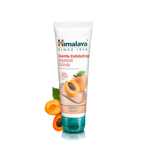 Himalaya Gentle Exfoliating Apricot Scrub - 75 ml. - Sports Supplements at MySupplementShop by Himalaya