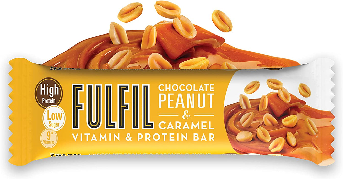 Fulfil Vitamin & Protein Bar 15 x 55g | High-Quality Sports Nutrition | MySupplementShop.co.uk