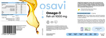 Omega-3 Fish Oil, 1000mg (Lemon) - 120 softgels
