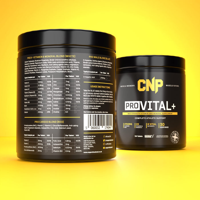 CNP Professional Pro Vitamin Range Pro Vital Vitamin C & D. Complete Athlete & Daily Support (Pro Vital)