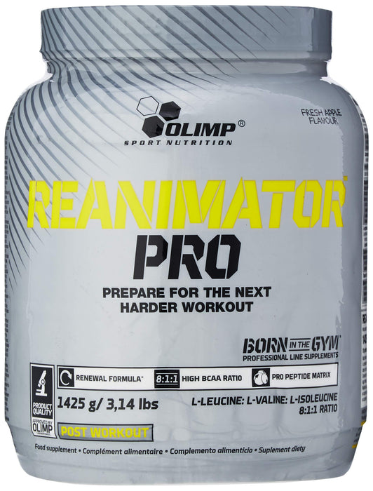 Olimp Nutrition Reanimator Pro, Fresh Apple - 1425 grams | High-Quality Pre & Post Workout | MySupplementShop.co.uk