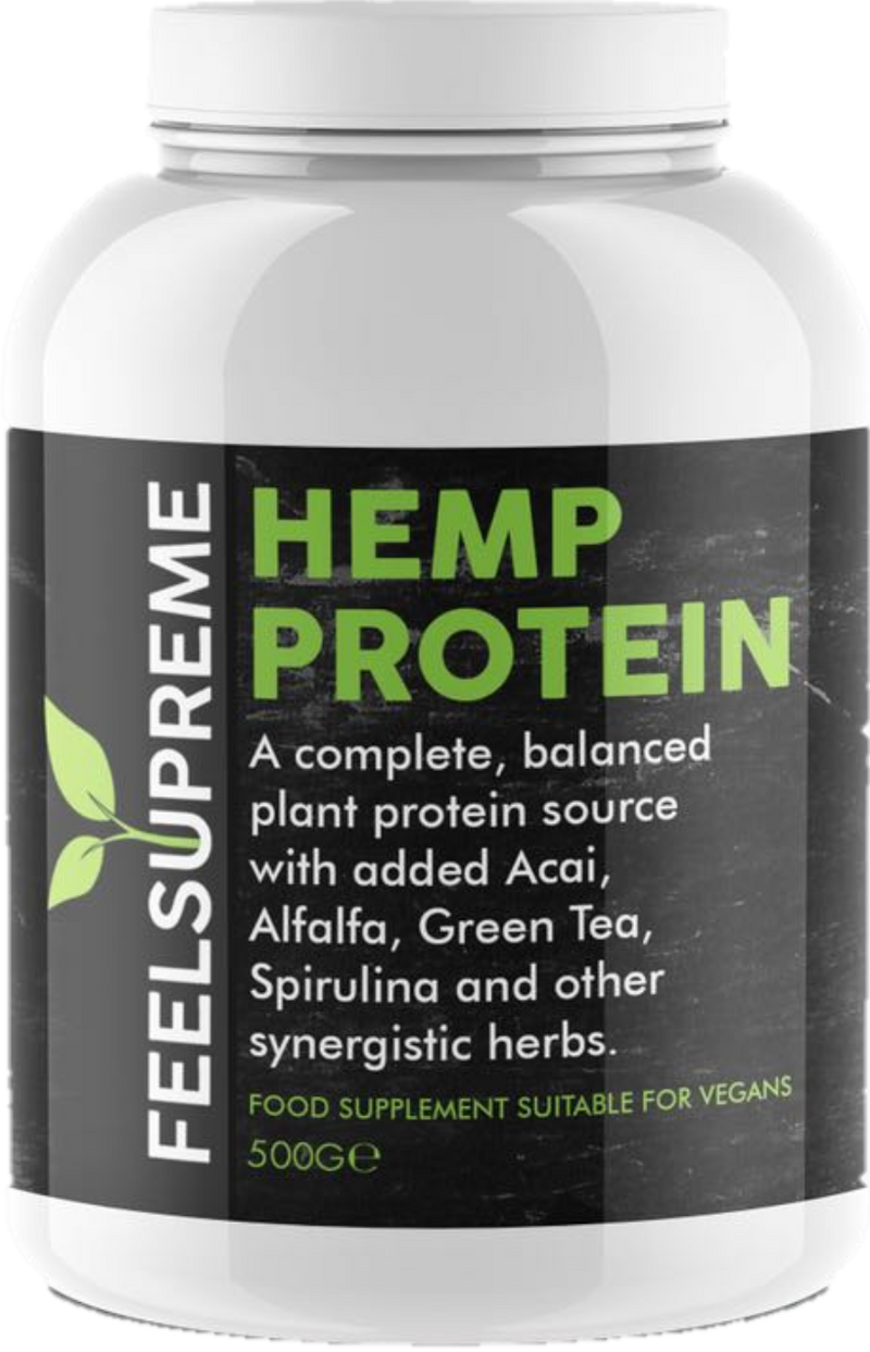 Feel Supreme Hemp Protein Blend 500g | High-Quality Sports Nutrition | MySupplementShop.co.uk