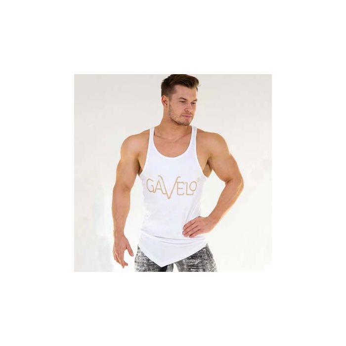 Gavelo Mens Victory Tank White - Large - Tank at MySupplementShop by Gavelo