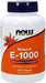 NOW Foods Vitamin E-1000 - Natural (Mixed Tocopherols) - 100 softgels | High-Quality Vitamins & Minerals | MySupplementShop.co.uk