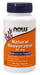 NOW Foods Natural Resveratrol with Red Wine Extract, Green Tea & Grape Seed, 50mg - 60 vcaps | High-Quality Health and Wellbeing | MySupplementShop.co.uk