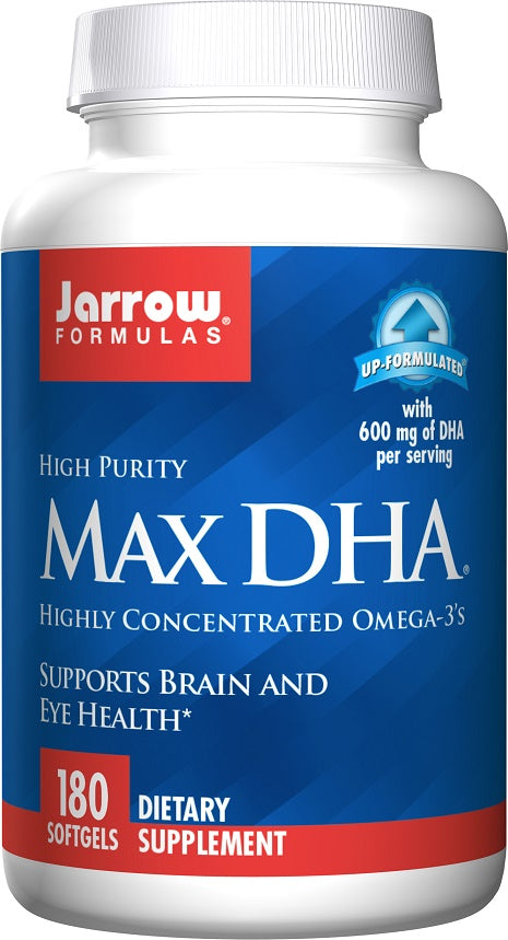 Jarrow Formulas Max DHA - 180 softgels | High-Quality Omegas, EFAs, CLA, Oils | MySupplementShop.co.uk