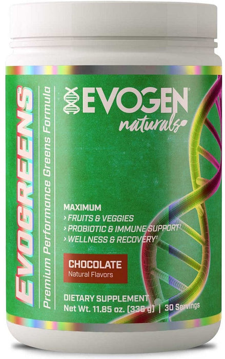 Evogen Evogreens Naturals Chocolate  336g - Combination Multivitamins & Minerals at MySupplementShop by Evogen