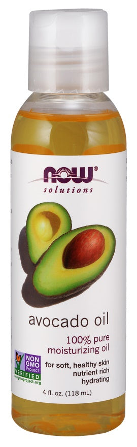 NOW Foods Avocado Oil - 118 ml. | High-Quality Massage Oils | MySupplementShop.co.uk