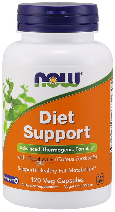 NOW Foods Diet Support - 120 vcaps | High-Quality Slimming and Weight Management | MySupplementShop.co.uk