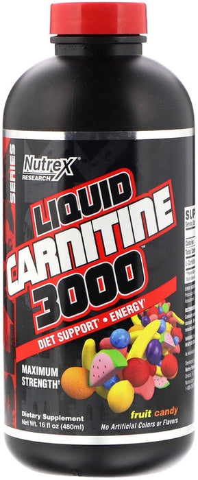 Nutrex Liquid Carnitine 3000, Green Apple - 480 ml. - Default Title - Slimming and Weight Management at MySupplementShop by Nutrex