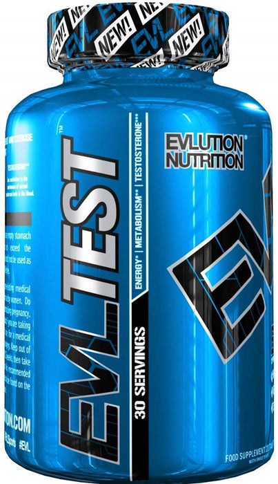 EVLution Nutrition EVL Test - 120 tablets - Default Title - Natural Testosterone Support at MySupplementShop by EVLution Nutrition